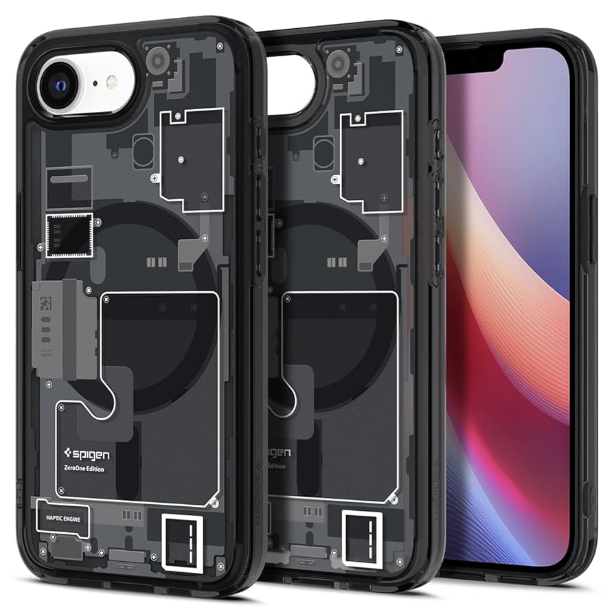 Apple iPhone16 128GB ブラック　&spigenケース MagSafe対応iPhone 16シリコーンケース – ブラック - Apple（日本）